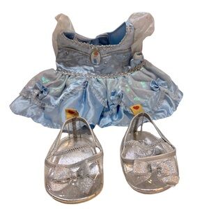 Build-A-Bear‎ Light Disney Cinderella Dress and Glass Slippers